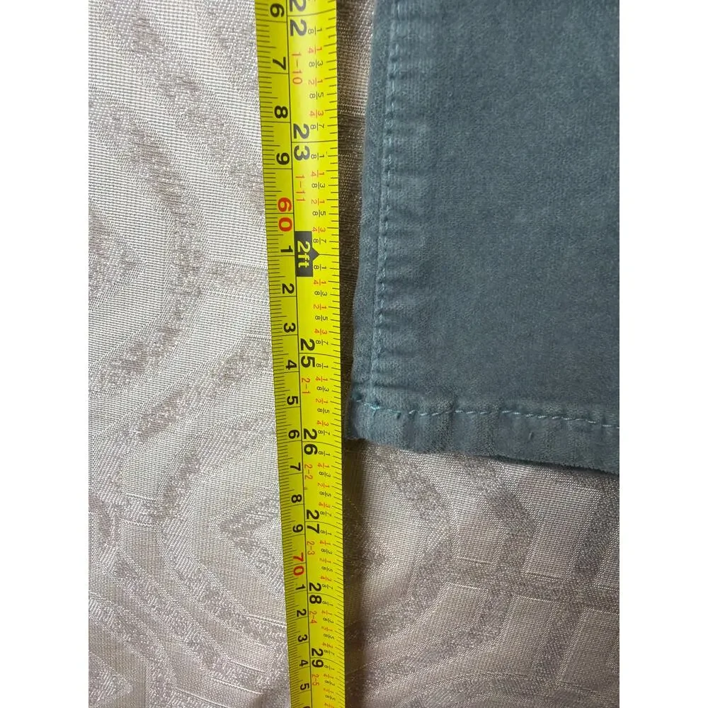 Free People In My Feelings Velvet‎ Crop Slim Flare Pants size M